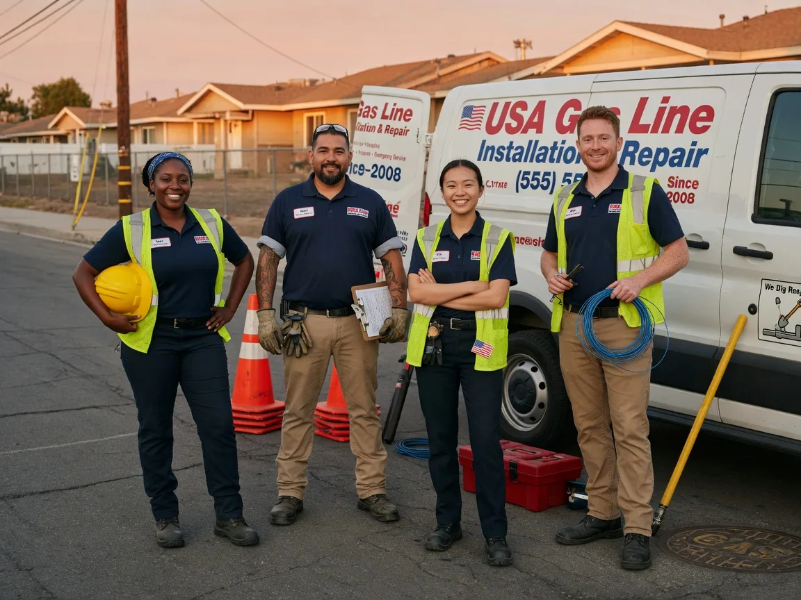 Gas Line Installation company in Saratoga, WY